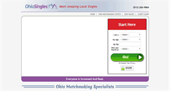 Desktop Screenshot of ohiosingles.com