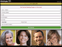 Tablet Screenshot of ohiosingles.com